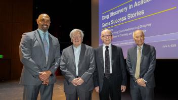 Group photo with Michael E. Jung