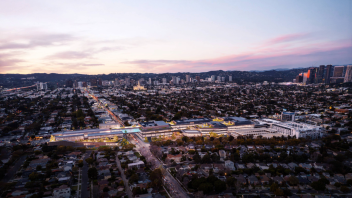 Aerial photo of UCLA Research Park